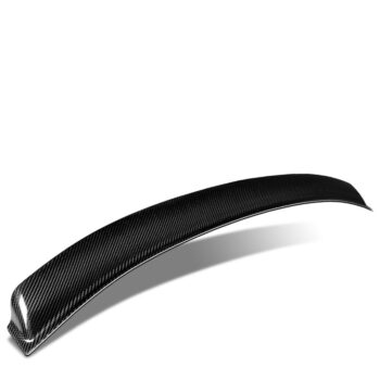Black Carbon Fiber Rear Window Windshield Spoiler Spoiler For 14-20 Lexus IS-Series XE30 Sedan