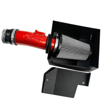 HPS Red 2.75" Tube Shortram Air Intake w/Heat Shield For 18-22 Honda Accord 1.5L Turbo (CV1)