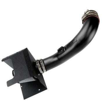HPS Black Shortram Air Intake + Heat Shield For 17-19 Silverado/Sierra 2500 3500 HD 6.6L V8 Duramax Diesel Turbo L5P