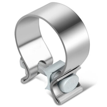 1x BFC 2.25" Clamp-On Narrow Band Style Exhaust Muffler Pipe Clamp