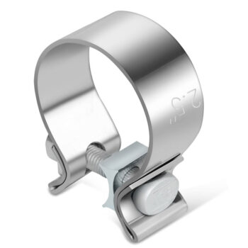1x BFC 2.50" Clamp-On Narrow Band Style Exhaust Muffler Pipe Clamp