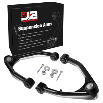 J2 Black 2-4" Lift Front Upper Control Arm For 07-19 Escalade Avalanche Silverado 1500 Suburban Tahoe Sierra Yukon