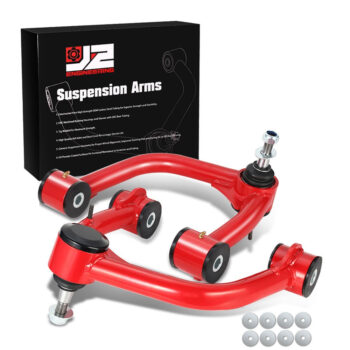 J2 Red 2-4" Lift Front Upper Control Arm For 05-22 Toyota Tacoma
