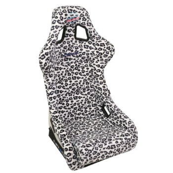 NRG FRP-302-WT-SAVAGE Prisma Fixed Back Bucket (Large Size) Racing Seat White