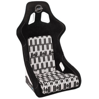 NRG FRP-302-YABA Prisma Fixed Back Bucket (Large Size) Racing Seat Black