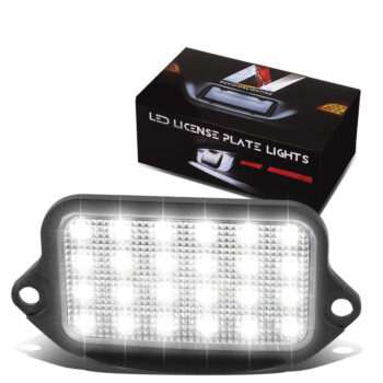 Nuvision NVL-LPL-011 White LED License Plate Light For 05-09 Ford Mustang (5th Gen)