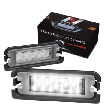Nuvision NVL-LPL-013 White LED License Plate Light For 15+ Ford Mustang (S550 6th Gen)