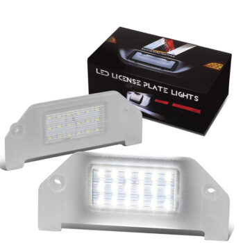 Nuvision NVL-LPL-025 White LED License Plate Light For 05-14 300/07-10 Sebring/08-14 Avenger/08-14 Challenger/08-14 Charger/13-16 Dart/05-08 Magnum