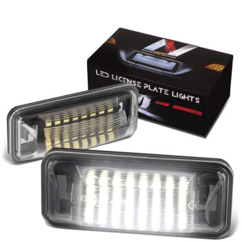 Nuvision NVL-LPL-028 White LED License Plate Light For 10+ FRS XV Crosstrek BRZ Impreza Legacy WRX STI 86