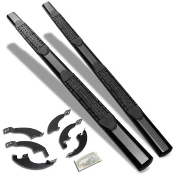 (Straight Design Black) Running Board Nerf Bar For 16-22 Honda Pilot (YF5/6 3rd Gen)