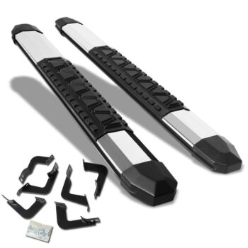 (Extruded Trapezoid Metal) Running Board Nerf Bar For 07-17 Toyota Tundra (XK50 2nd Gen) [Standard Cab]