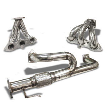 Manzo Exhaust Header Manifold For 01-03 CL/99-03 TL/98-02 Accord 3.0L V6