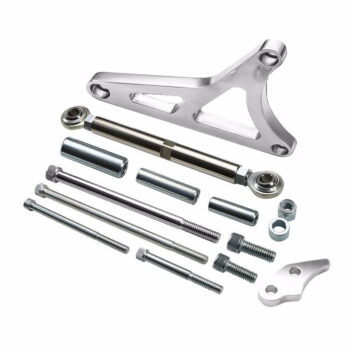 Aluminum Alternator Mounting Bracket w/Tension Rod For Ford 82-92 Ford 5.8L SBF