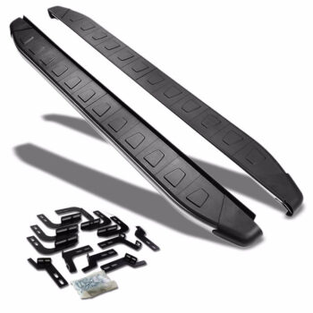 (Flat Trapezoid Pad Metal) Running Board Nerf Bar For 10-17 Toyota 4Runner (N280 5th Gen)