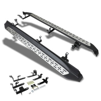 (Factory Style Metal) Running Board Nerf Bar For 14-19 Toyota Highlander (XU50 3rd Gen)